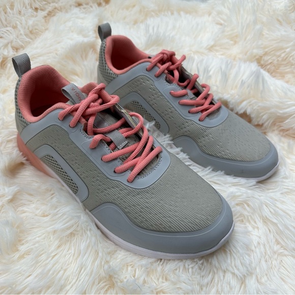 Vionic Jojo Ombré Peach Lace Up Running Shoes - Picture 2 of 10